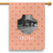 Pet Photo 28" House Flag - Single Sided