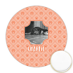 Pet Photo Printed Cookie Topper - Round