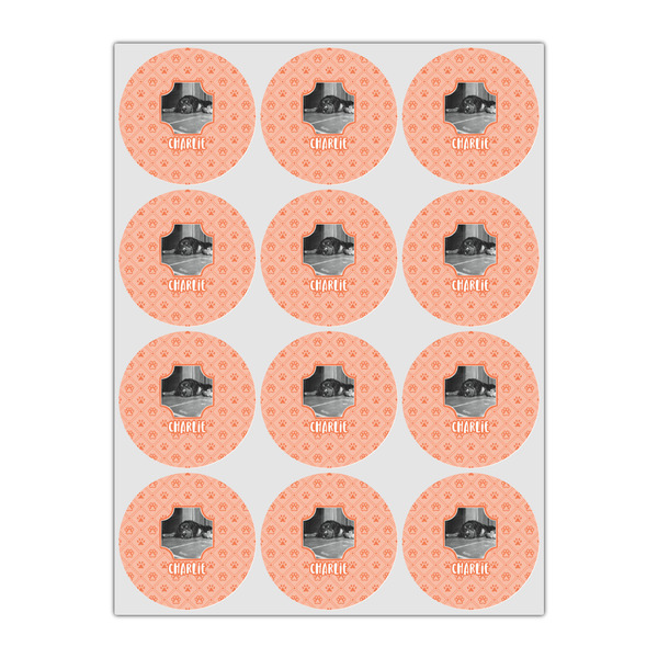 Pet Photo Icing Circle - Small - Set of 12