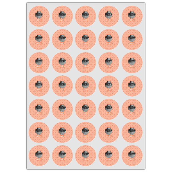 Pet Photo Icing Circle - XSmall - Set of 35