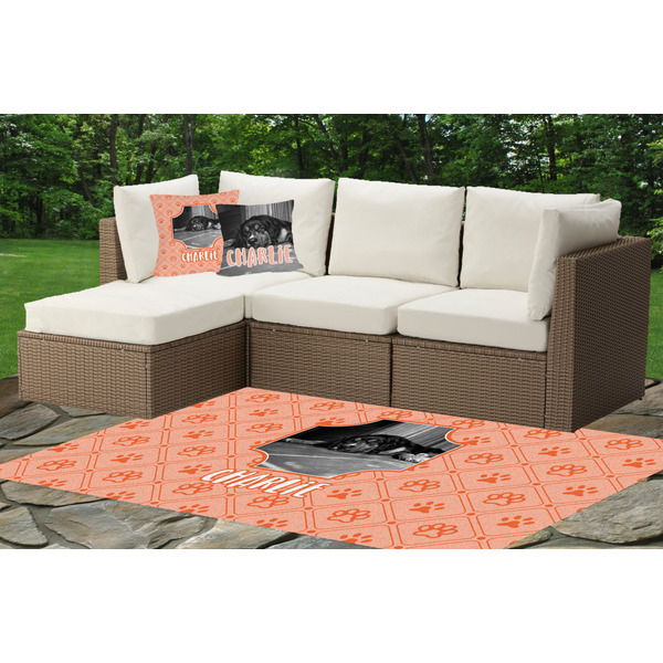 Pet Photo Indoor / Outdoor Rug & Cushions