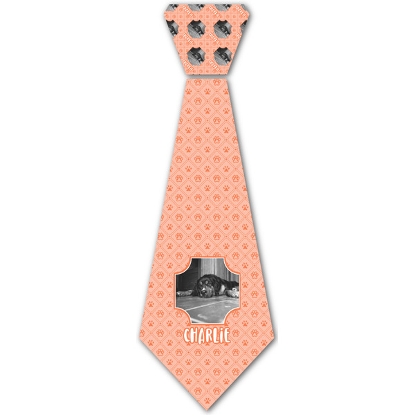 Custom Pet Photo Iron On Tie - 4 Sizes (Personalized)