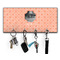 Pet Photo Key Hanger w/ 4 Hooks w/ Graphics and Text