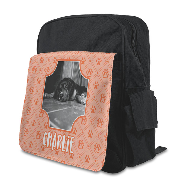 Pet Photo Kid's Backpack - Alt View (side view)