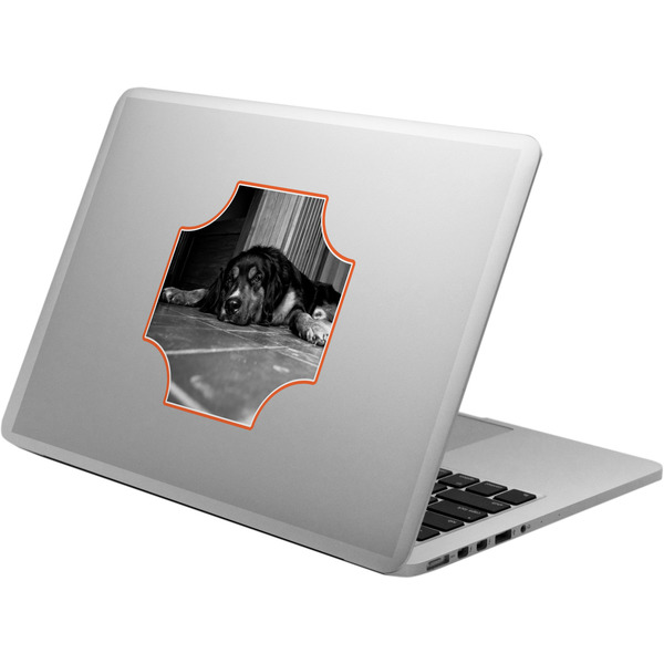 Custom Pet Photo Laptop Decal