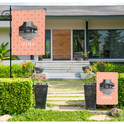 Pet Photo Large Garden Flag - Double Sided