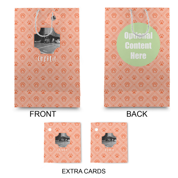 Pet Photo Large Gift Bag - Approval