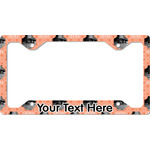 Pet Photo License Plate Frame - Style C