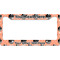 Pet Photo License Plate Frame Wide