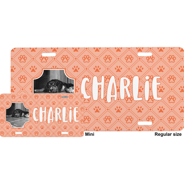 Pet Photo License Plate (Sizes)