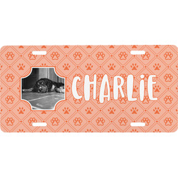 Pet Photo Front License Plate (Personalized)