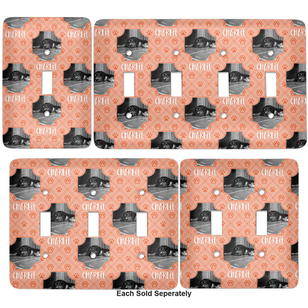 Pet Photo Light Switch Covers all sizes