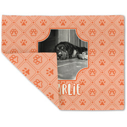 Pet Photo Double-Sided Linen Placemat - Single