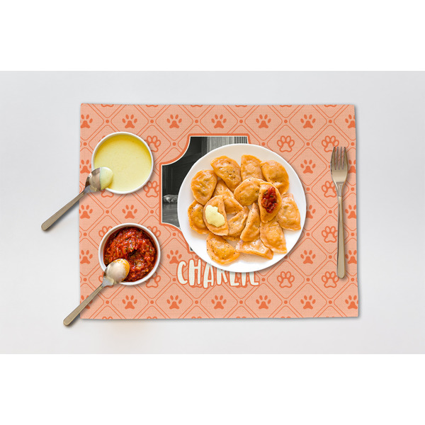 Pet Photo Linen Placemat - Lifestyle (single)