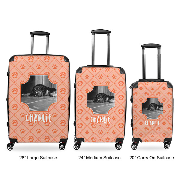 Pet Photo Luggage Bags all sizes - With Handle