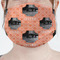 Pet Photo Mask - Pleated (new) Front View on Girl