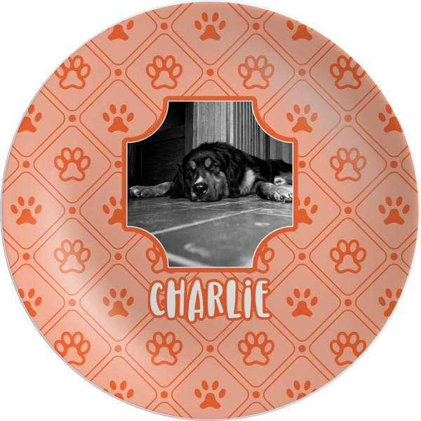 Custom Pet Photo Melamine Plate (Personalized)