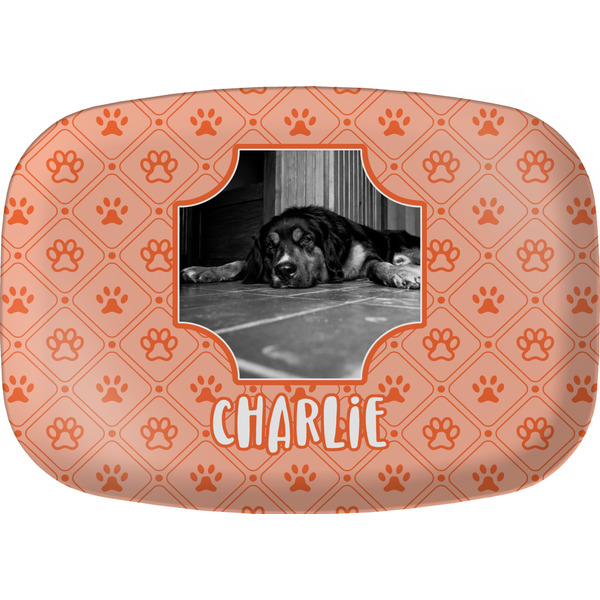 Custom Pet Photo Melamine Platter (Personalized)