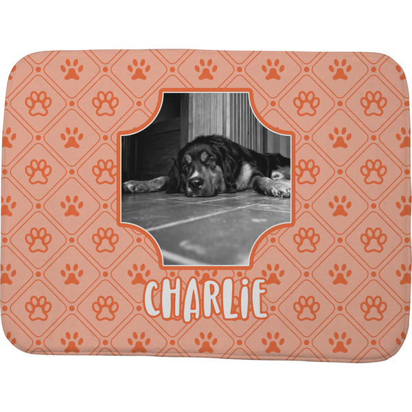 Pet Photo Memory Foam Bath Mat 48 X 36