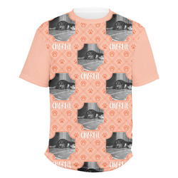 Pet Photo Men's Crew T-Shirt (Personalized)