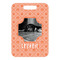 Pet Photo Metal Luggage Tag - Front Without Strap