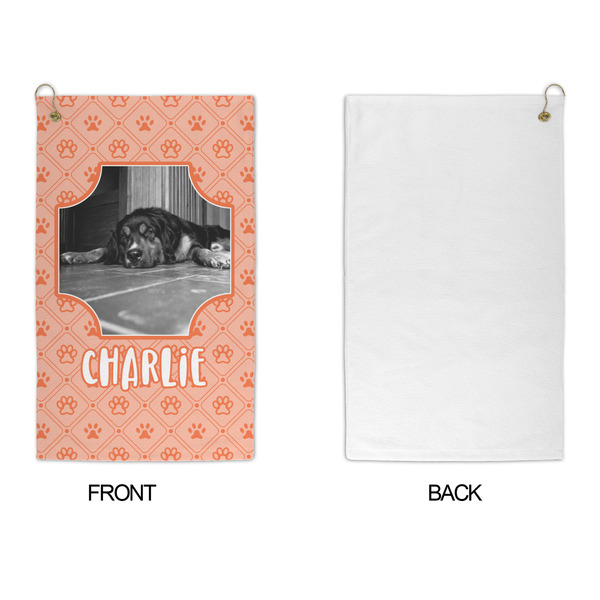 Pet Photo Microfiber Golf Towels - APPROVAL