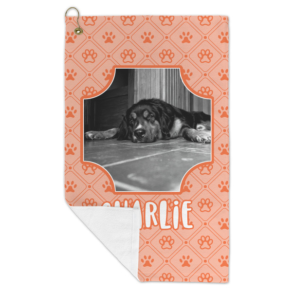 Pet Photo Microfiber Golf Towels - FOLD