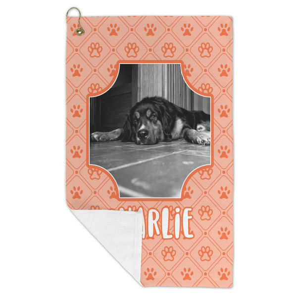 Pet Photo Microfiber Golf Towels - FOLD