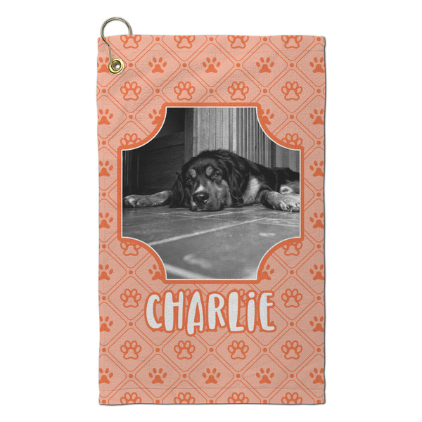 Custom Pet Photo Microfiber Golf Towel - Small