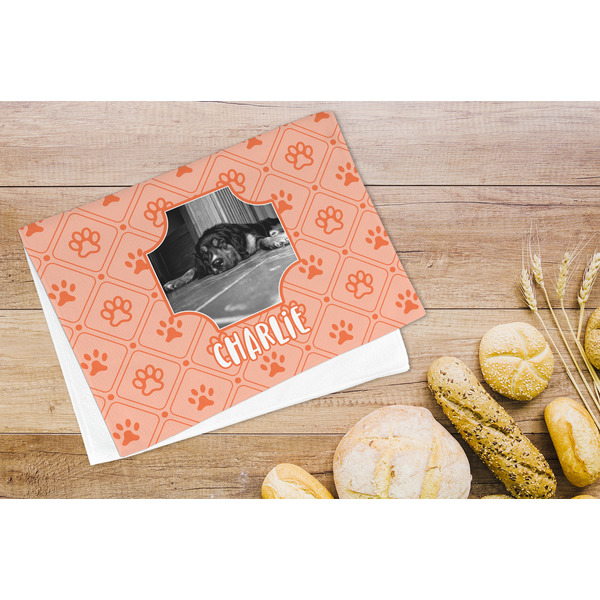 Pet Photo Microfiber Kitchen Towel - LIFESTYLE