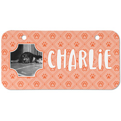 Pet Photo Mini/Bicycle License Plate (2 Holes)