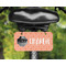 Pet Photo Mini License Plate on Bicycle - LIFESTYLE Two holes