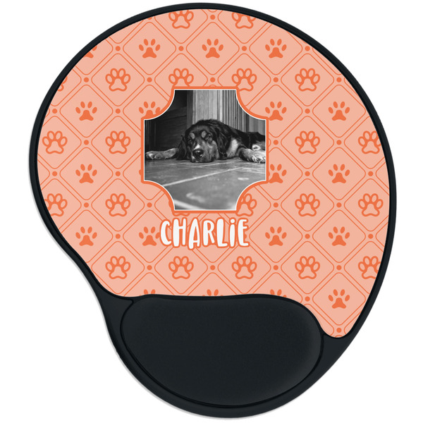 Custom Pet Photo Mouse Pad with Wrist Support