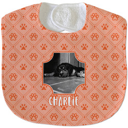 Pet Photo Velour Baby Bib
