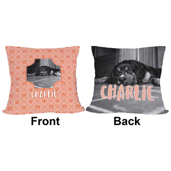 Pet Photo Outdoor Pillow - 16x16