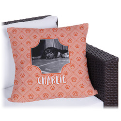 Pet Photo Outdoor Pillow (Personalized)