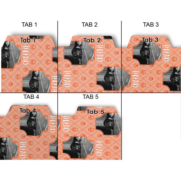 Pet Photo Page Dividers - Set of 5 - Approval