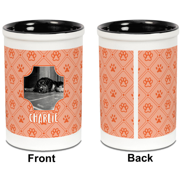 Pet Photo Pencil Holder - Black - approval