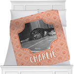 Pet Photo Minky Blanket (Personalized)