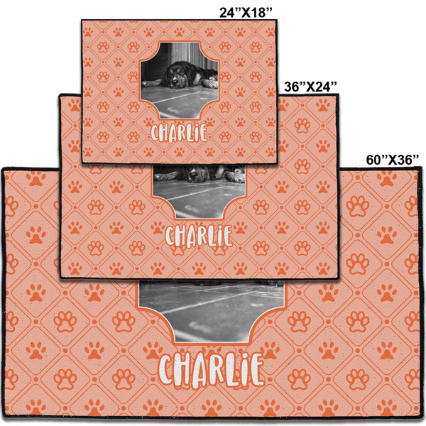 Pet Photo Personalized Door Mat - Group Parent IMF