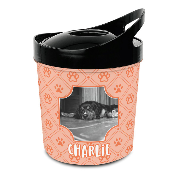 Custom Pet Photo Plastic Ice Bucket (Personalized)