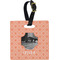 Pet Photo Plastic Luggage Tag - Square