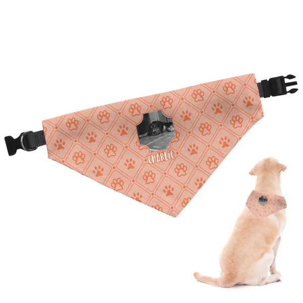 Custom Pet Photo Dog Bandana - Small (Personalized)