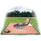 Pet Photo Picnic Blanket - with Basket Hat and Book - in Use