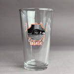 Pet Photo Pint Glass - Full Color Logo