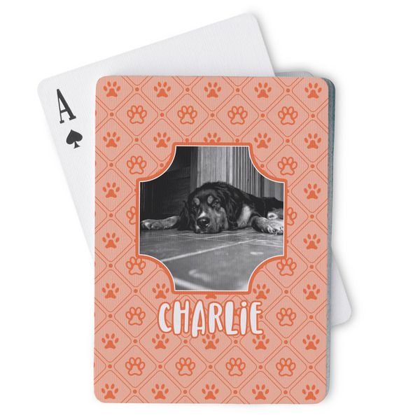 Custom Pet Photo Playing Cards