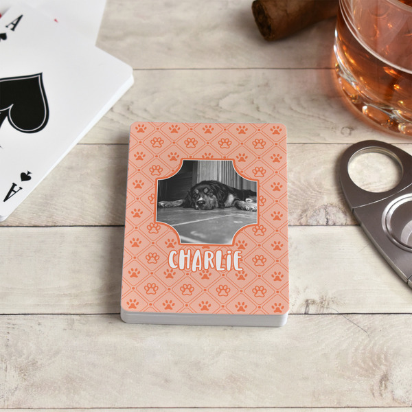 Pet Photo Playing Cards - In Context