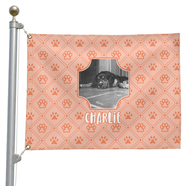 Custom Pet Photo Pole Flag