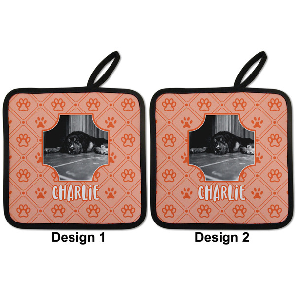 Pet Photo Pot Holders - Set of 2 APPROVAL