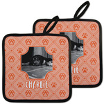 Pet Photo Pot Holders - Set of 2